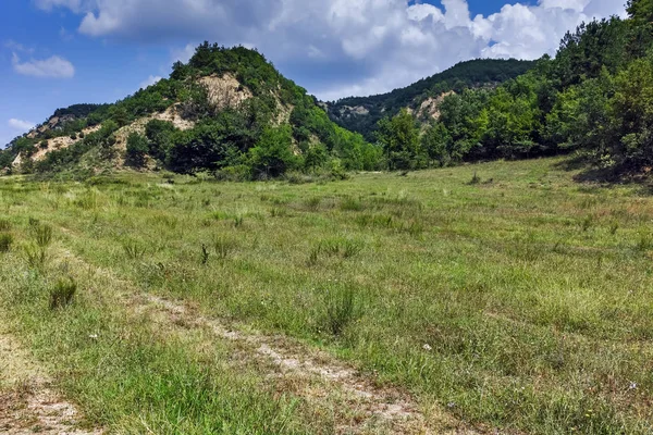 Atemberaubende Landschaft Der Nähe Des Dorfes Von Zlatolistischen Und Melnik — Stockfoto