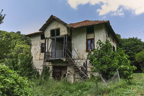 Opuszczone Domy Xix Wieku Miejscowości Zlatolist Regionu Blagoevgrad Bułgaria — Zdjęcie stockowe