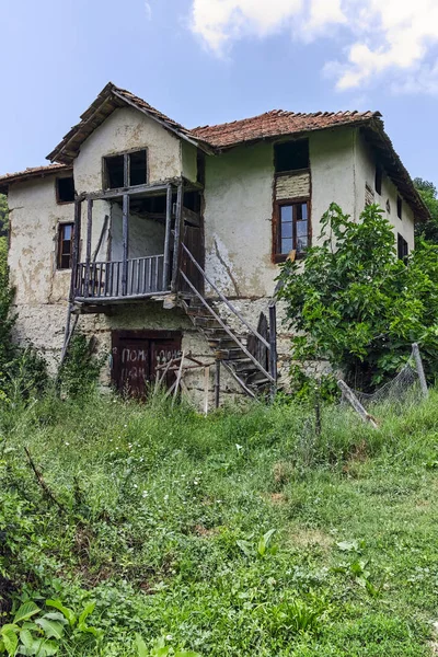 Casas Abandonadas Del Siglo Xix Pueblo Zlatolist Región Blagoevgrad Bulgaria — Foto de Stock