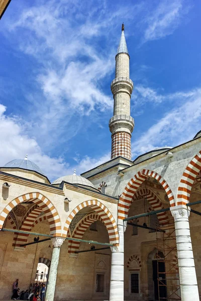 エディルネ トルコ 2018 Serefeli モスク東トラキア エディルネの都市トルコの中央モスク — ストック写真