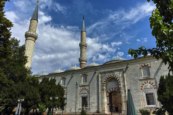 Edirne 土耳其 2018年5月26日 Serefeli 清真寺清真寺在 Edirne 城市中心 东色雷斯 土耳其 — 图库照片