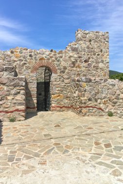 Antik Bizans kale kasaba, Peshtera, Pazarcık bölge, Bulgaristan ın Peristera kalıntıları