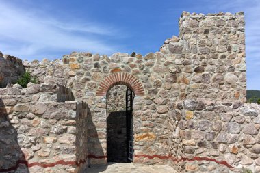 Antik Bizans kale kasaba, Peshtera, Pazarcık bölge, Bulgaristan ın Peristera kalıntıları