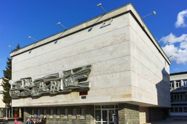 Batak, Bulgaristan - 5 Mayıs 2018: Batak tarihi şehir, Pazarcık bölge, Bulgaristan ortasına