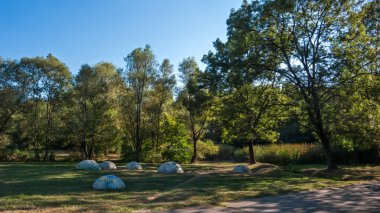 Yaz görünümü South Park şehir Sofya, Bulgaristan