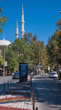 Edirne, Türkiye - 22 Eylül 2018: Dış görünümü Selimiye cami inşa 1569 ve 1575 arasında şehir, Edirne'Doğu Trakya, Türkiye