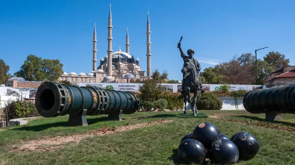 Edirne Turquia Setembro 2018 Mesquita Selimiye Monumento Sultão Otomano Mehmed — Fotografia de Stock