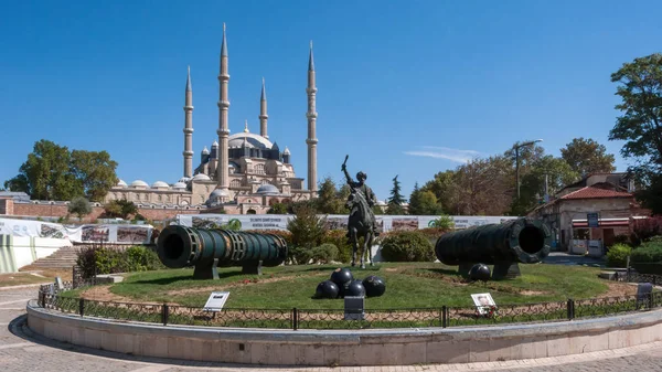Edirne Turquía Septiembre 2018 Mezquita Selimiye Monumento Del Sultán Otomano — Foto de Stock