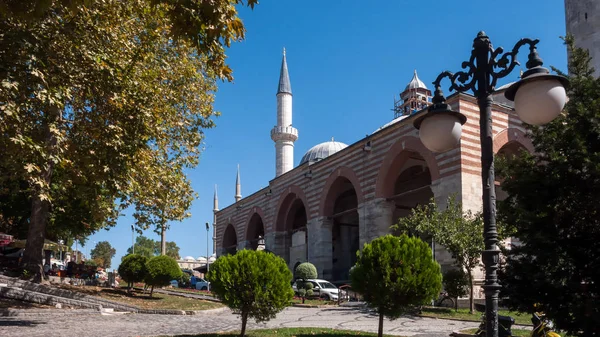 Edirne Turquía Septiembre 2018 Mezquita Eski Camii Centro Ciudad Edirne —  Fotos de Stock