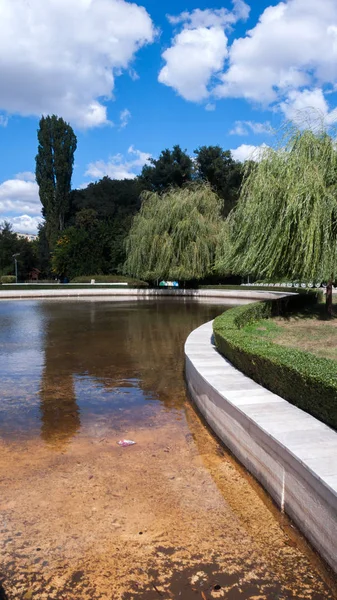 Árboles Jardines South Park Ciudad Sofía Bulgaria —  Fotos de Stock