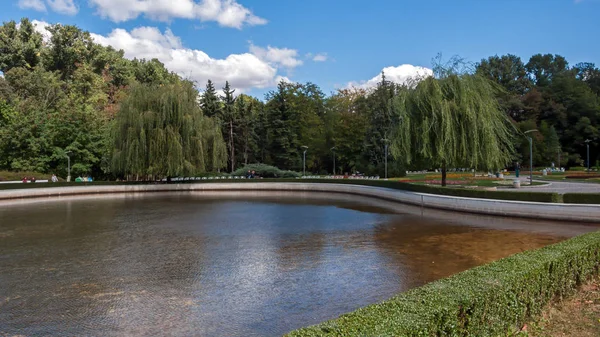 Sofia Bulgaria September 2018 Landscape Trees Gardens South Park City — Stock Photo, Image