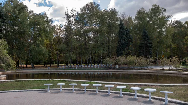 Sofia Bulgarije September 2018 Landschap Met Bomen Tuinen Van South — Stockfoto