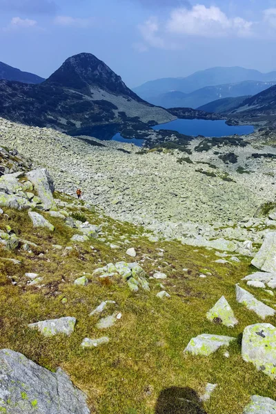 Paisagem Incrível Com Lagos Gergiyski Pirin Mountain Bulgária — Fotografia de Stock