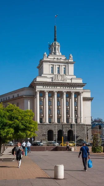 索非亚 保加利亚 2018年10月5日 建筑前共产党众议院在索非亚 保加利亚 — 图库照片