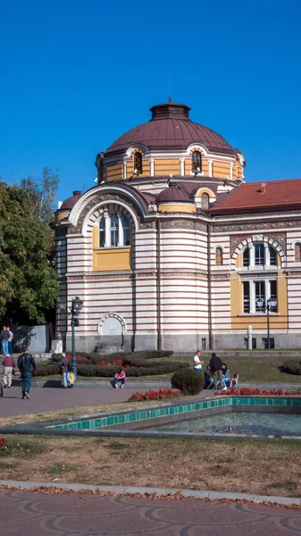 Sofia Bulgaria October 2018 Central Mineral Bath History Museum Sofia — Stock Photo, Image