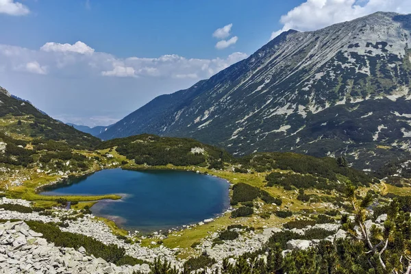 Pemandangan Luar Biasa Panorama Dari Danau Muratovo Pirin Mountain Bulgaria — Stok Foto
