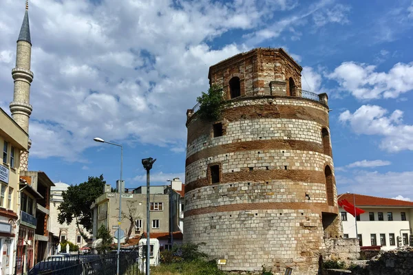 Edirne Turcja Maja 2018 Wieża Macedonia Centrum Miasta Edirne Wschodnia — Zdjęcie stockowe