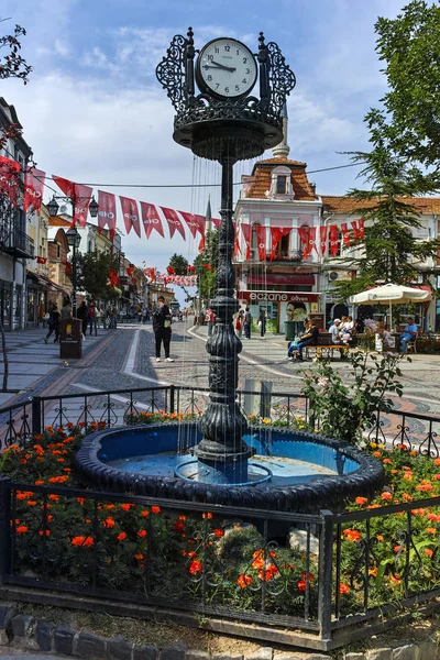 Edirne Turquia Maio 2018 Rua Pedonal Comercial Centro Cidade Edirne — Fotografia de Stock