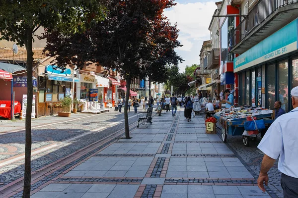 Edirne Türkei Mai 2018 Einkaufsstraße Zentrum Der Stadt Edirne Ostthrakien — Stockfoto