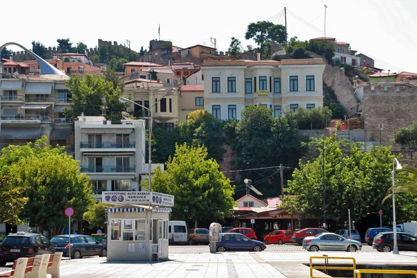 Kavala Grèce Juin 2011 Vue Panoramique Sur Centre Ville Kavala — Photo