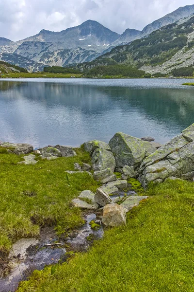 Incredibile Paesaggio Estivo Del Lago Muratovo Pirin Mountain Bulgaria — Foto Stock