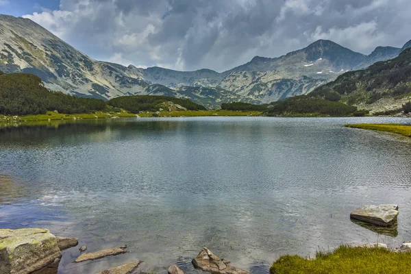 Pemandangan Musim Panas Yang Menakjubkan Danau Muratovo Pirin Mountain Bulgaria — Stok Foto