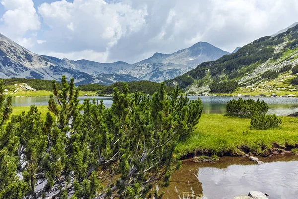 Geweldige Zomer Landschap Van Muratovo Lake Pirin Gebergte Bulgarije — Stockfoto