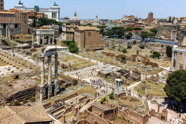 Roma Italia Giugno 2017 Vista Panoramica Sul Vaticano Sulla Città — Foto Stock
