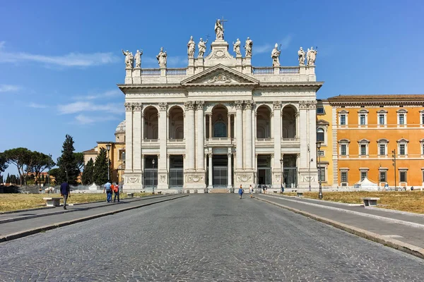 Roma Italia Giugno 2017 Basilica San Giovanni Laterano Nella Città — Foto Stock
