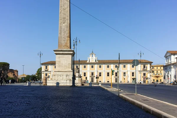 Rome Olaszország 2017 Június Csodálatos Kilátás Nyílik Lateráni Obeliszk Róma — Stock Fotó