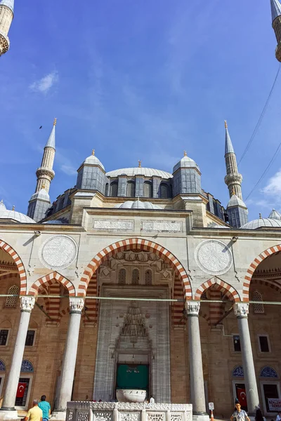 東トラキア トルコ エディルネの街の外側を 1569 1575 セリミエ モスク建設の見るエディルネ トルコ 2018 — ストック写真