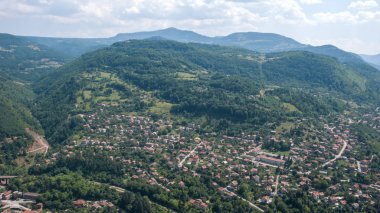 Iskar Gorge, koca Balkan Dağları, Bulgaristan ile muhteşem manzara