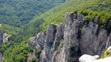 Iskar Gorge, koca Balkan Dağları, Bulgaristan ile muhteşem manzara