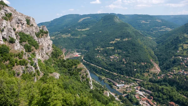 Paisagem Incrível Com Iskar Gorge Montanhas Balcânicas Bulgária — Fotografia de Stock