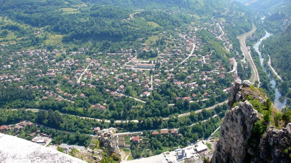 Дивовижний Ландшафт Iskar Ущелини Балканських Гір Болгарія — стокове фото
