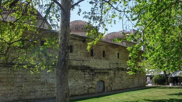 Serres Grecja Kwietnia 2011 Panoramiczny Widok Centrum Miasta Serres Macedonia — Zdjęcie stockowe