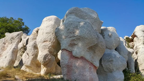 Ροκ Φαινόμενο Πέτρα Γάμο Κοντά Πόλη Κάρντζαλι Βουλγαρία — Φωτογραφία Αρχείου