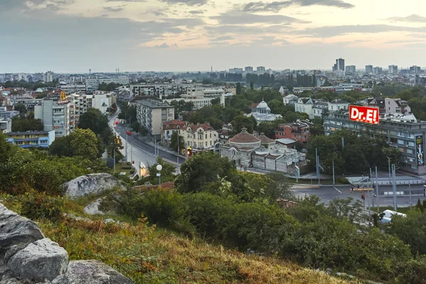 Пловдив Болгарія Травня 2018 Дивовижний Night Panorama Міста Пловдів Від — стокове фото