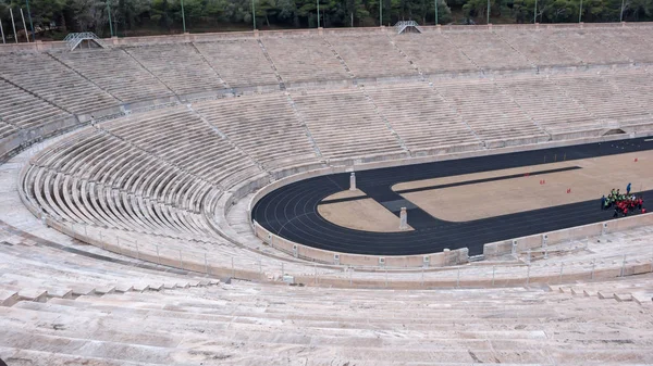 Athens Greece January 2017 Panoramic View Panathenaic Stadium Kallimarmaro Athens — Stock Photo, Image