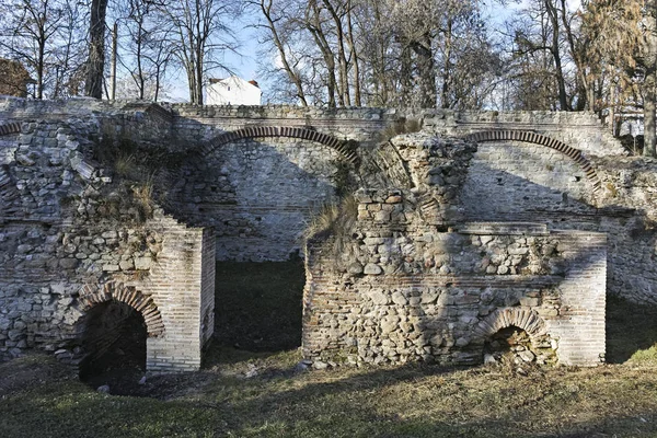 Restos Los Edificios Antigua Ciudad Romana Diokletianopolis Ciudad Hisarya Región —  Fotos de Stock