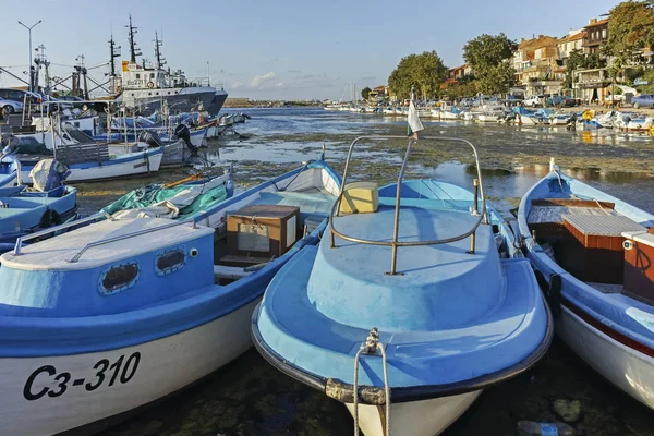 Sozopol Bulgarie Août 2018 Bateau Port Sozopol Région Burgas Bulgarie — Photo