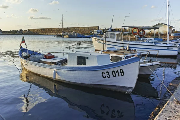 Sozopol Bulgarien Augusti 2018 Båt Vid Hamnen Sozopol Regionen Burgas — Stockfoto