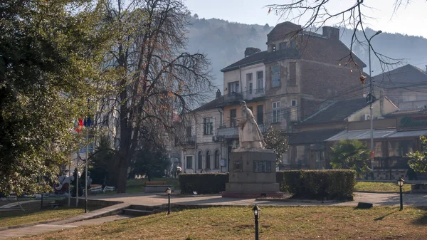 Petrich Bulgaria Januar 2019 Panoramablick Auf Das Zentrum Der Stadt — Stockfoto