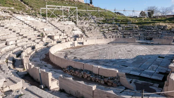 Propylaea Kalıntıları Attica Yunanistan Atina Akropol Anıtsal Geçidi — Stok fotoğraf