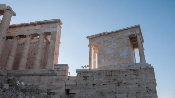 Ruïnes Van Propylaea Monumentale Gateway Akropolis Van Athene Attica Griekenland — Stockfoto