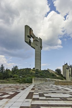 Stara Zagora, Bulgaristan - 5 Ağustos 2018: Memorial karmaşık savunucuları, Stara Zagora City Stara Zagora, Bulgaristan