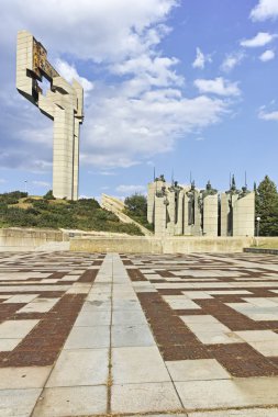 Stara Zagora, Bulgaristan - 5 Ağustos 2018: Memorial karmaşık savunucuları, Stara Zagora City Stara Zagora, Bulgaristan