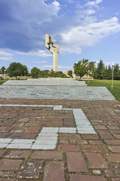 Stara Zagora Bulgária Agosto 2018 Memorial Complex Defensores Stara Zagora — Fotografia de Stock