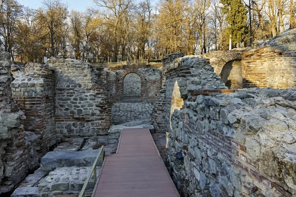 Sunset View Ancient Thermal Baths Diocletianopolis Town Hisarya Plovdiv Region — Stock Photo, Image