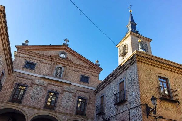 Madrid Spagna Gennaio 2018 Veduta Dell Alba Della Chiesa San — Foto Stock